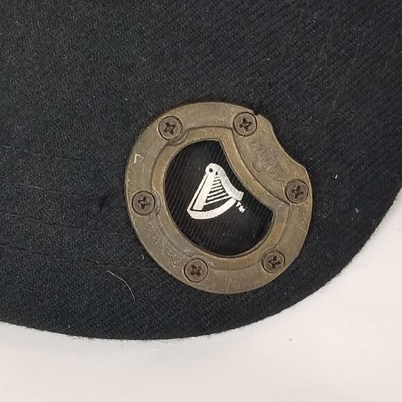 Guinness stout beer Cap Hat Black Ajustable bottle opener - Picture 3 of 9